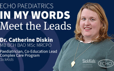 Dr. Catherin Diskin ECHO Complex Care - In My Words: Meet the Leads title