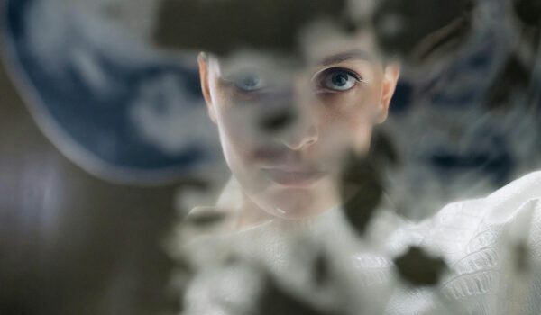 Doctor viewing brain xray